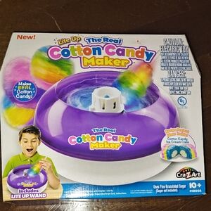 Cra-Z-Art Purple Cotton Candy Maker for Kids